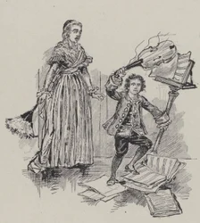 Compositore tedesco Ludwig van Beethoven da bambino